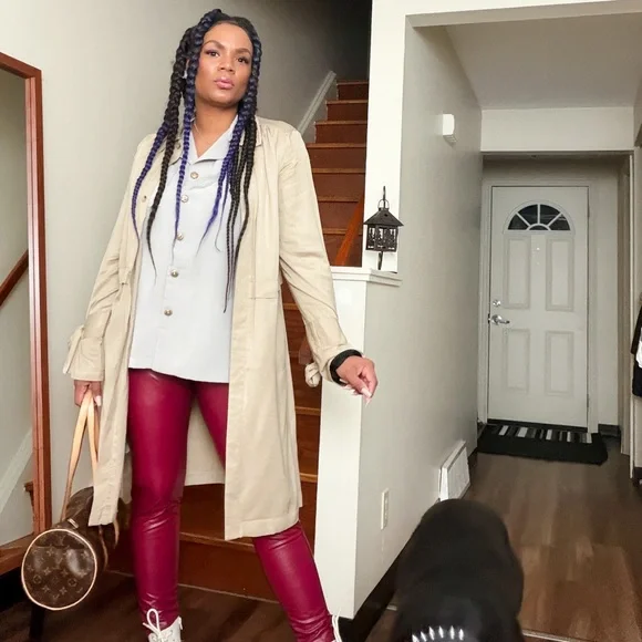 Joe Fresh Beige Overlayer, M - Picture 6 of 16